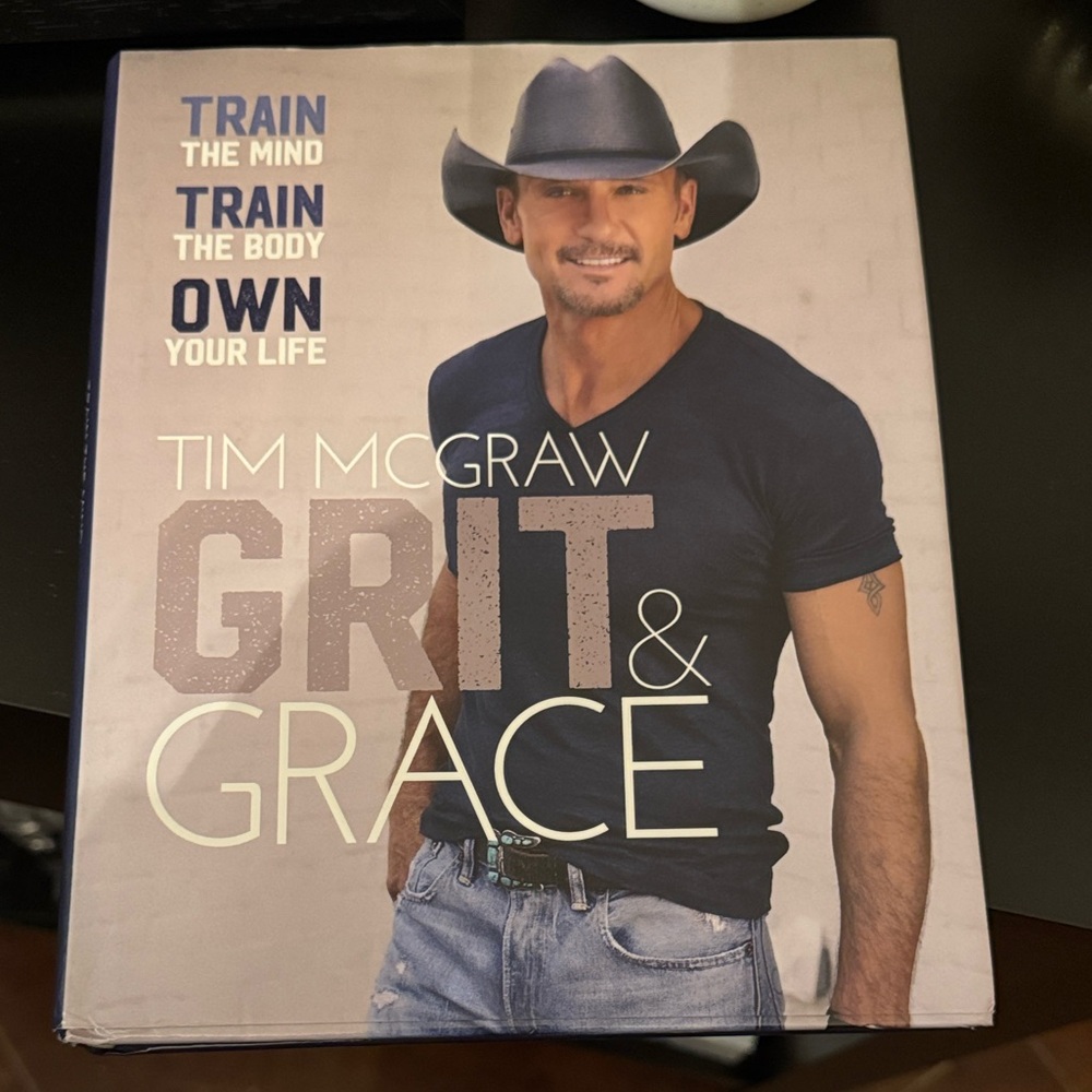 Tim McGraw Grit & Grace Autographed Book